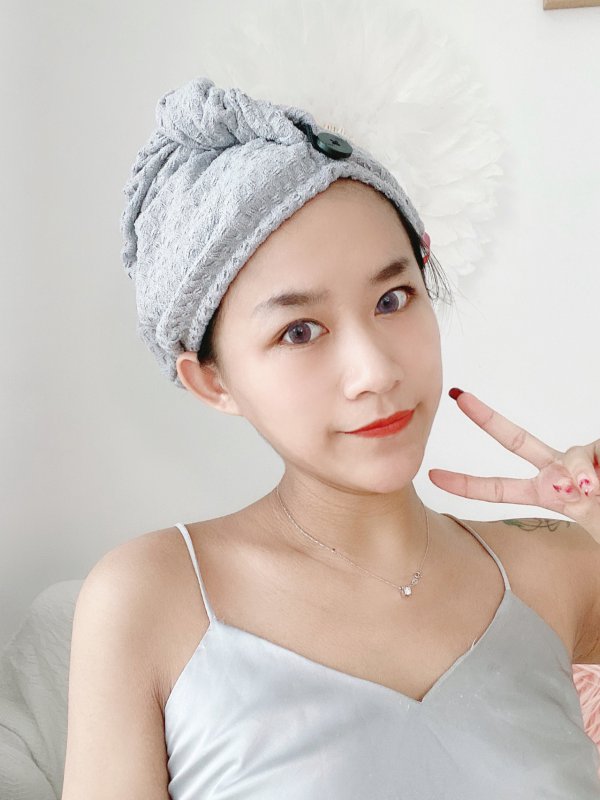 长发女生的干发神器 省时又省力！