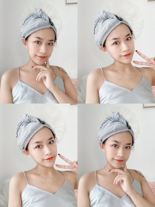 长发女生的干发神器 省时又省力！