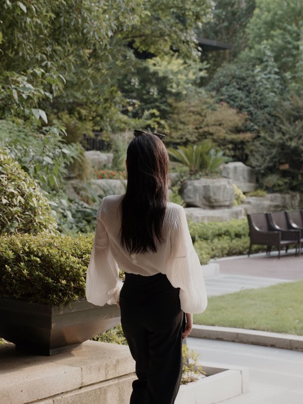 ootd长发女人也可以酷酷飒飒