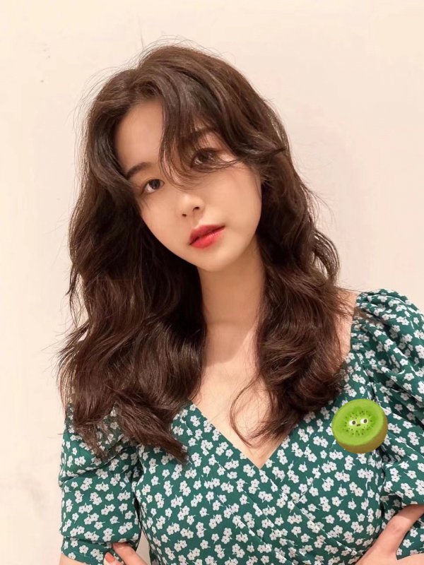 韩式蛋蛋卷烫发女生中长发烫发推荐