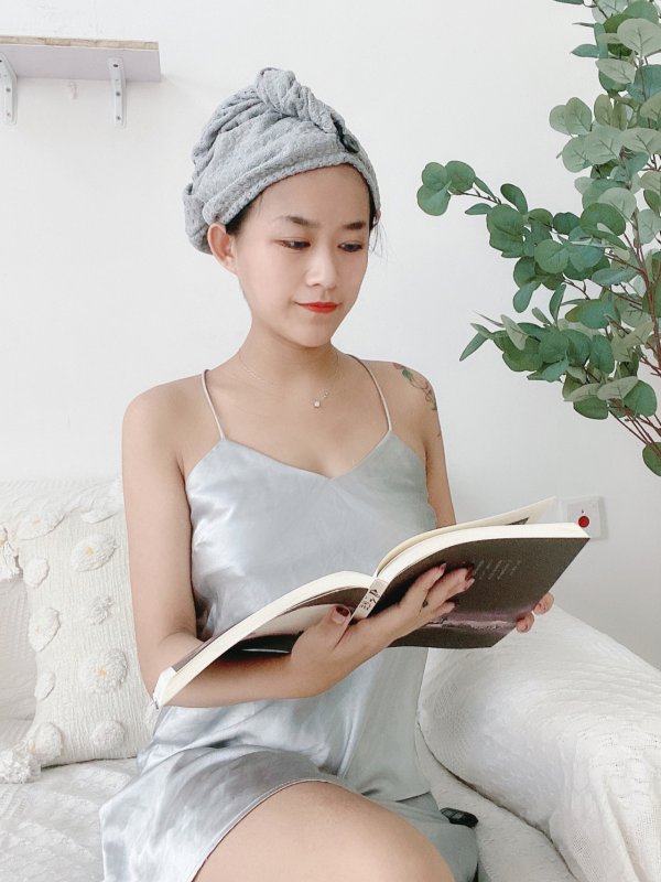 长发女生的干发神器 省时又省力！