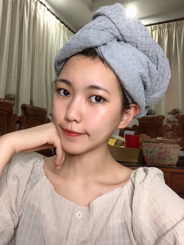 三利干发帽长发女生好物分享
