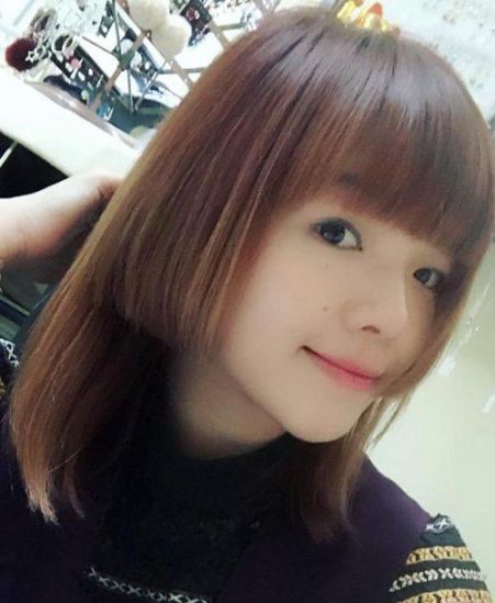 一刀切公主头显瘦又流行 国际范凸显的女孩子长发图片