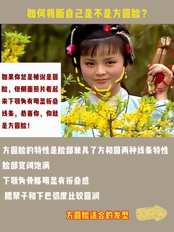 脸又方又圆？5款拯救方圆脸的发型解析