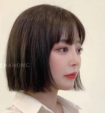 短发直发发型2021,整个人仿佛焕然一新