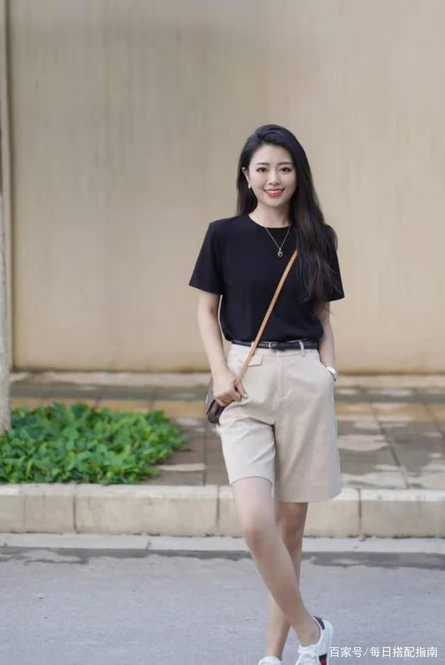 中年女人穿短裤，要学会这“3原则+3要点”，才优雅大方显气质