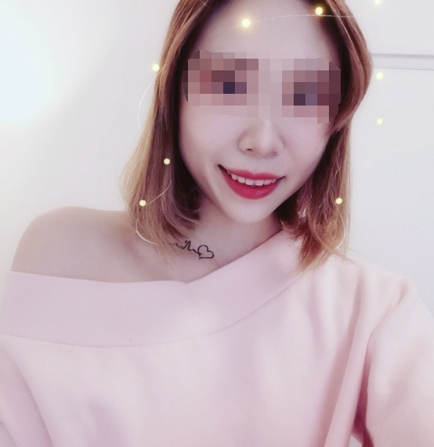 短发接长发分享 女生头发细软少发的樱花粉色接长发