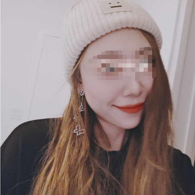 短发接长发分享 女生头发细软少发的樱花粉色接长发