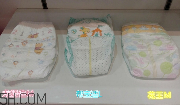 花王帮宝适尤妮佳纸尿裤哪个好_使用对比