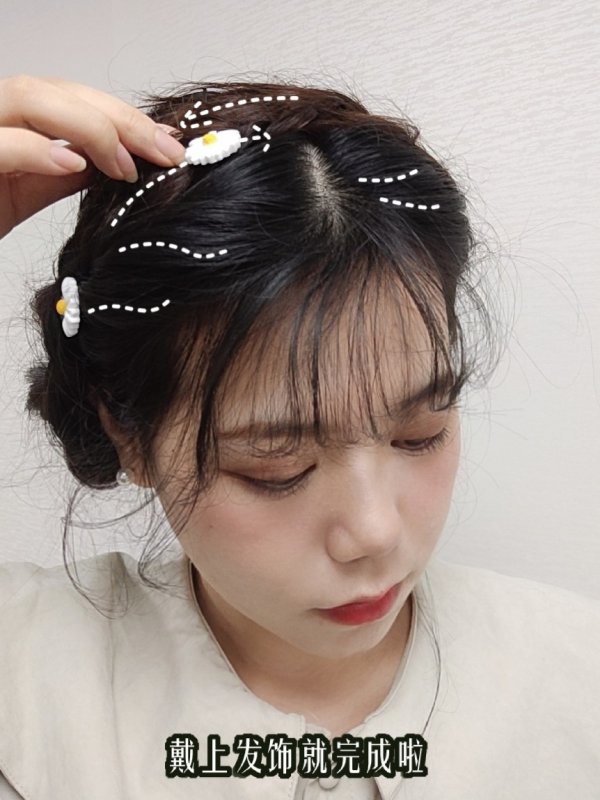 第一期 |春日感的马尾辫与小盘发 |发型分享