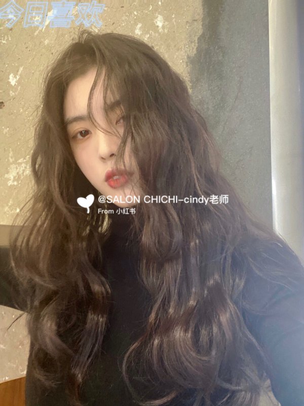 沒想到长发女生烫法式卷这么好看~懒人必备
