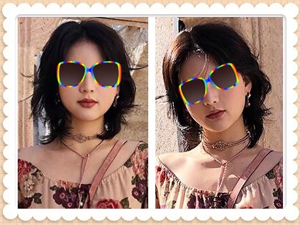 最新烫发发型图片女