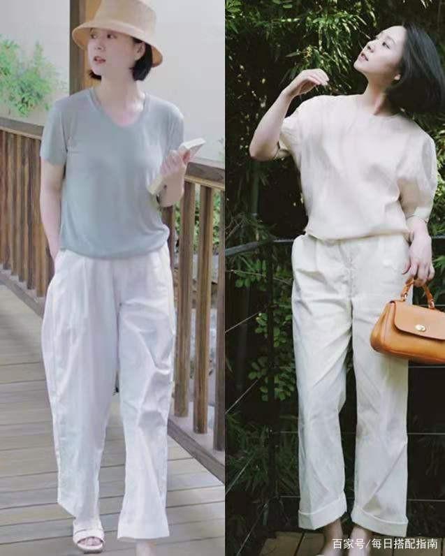 女人不管多少岁，选裤装时认准这4种颜色，高级又大气