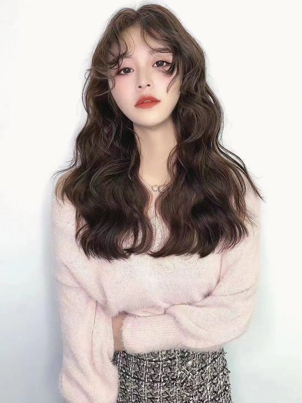 韩式蛋卷头，韩剧女主同款优雅中长发