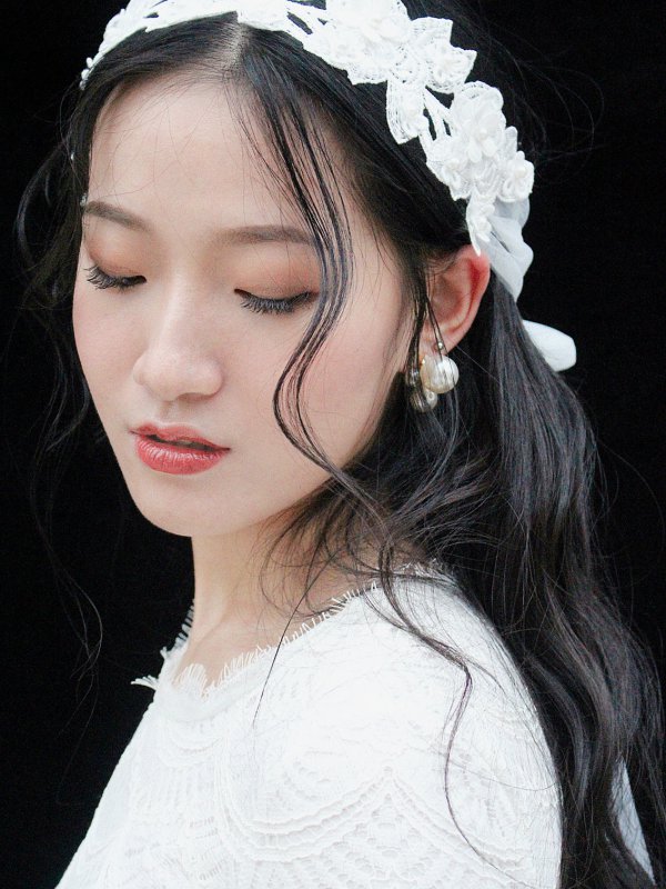 pm的妆发间韩式新娘•蕾丝的温婉和复古