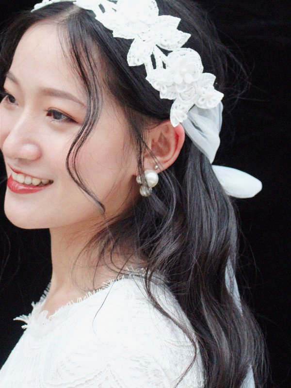 pm的妆发间韩式新娘•蕾丝的温婉和复古