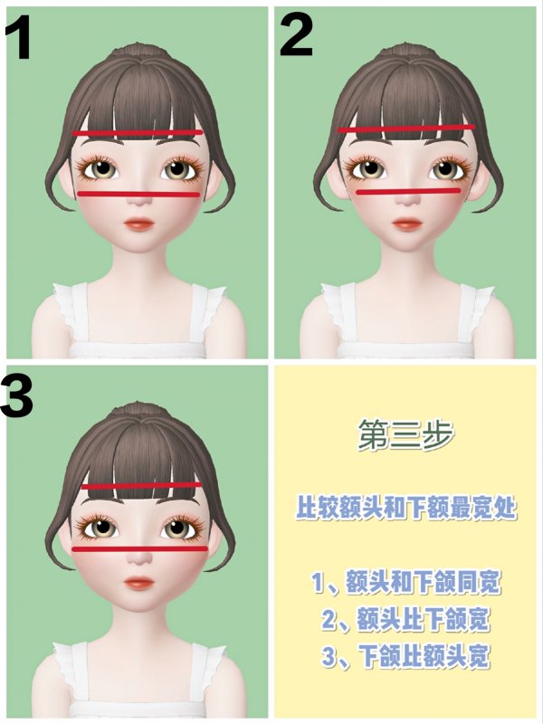 脸型判断✔️1分钟根据脸型选最美发型‼️美炸