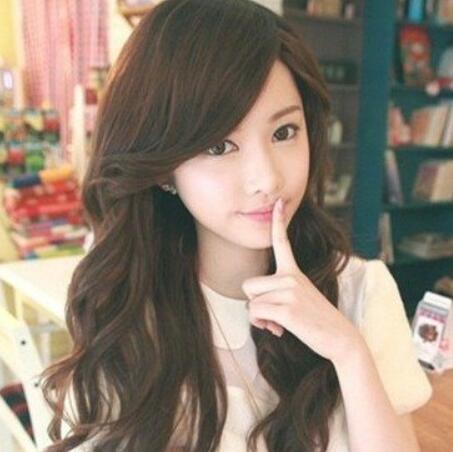 2021刘海发型女长发,最好看的女生长刘海发型