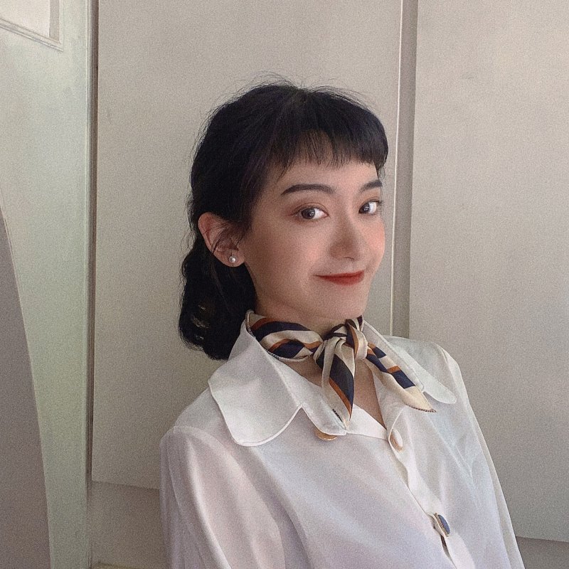 赫本同款刘海get！适合方脸女孩的绝美发型