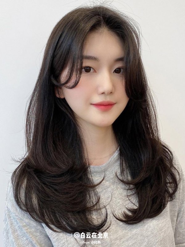 空气感中长发卷发,慵懒随意,女人味十足!