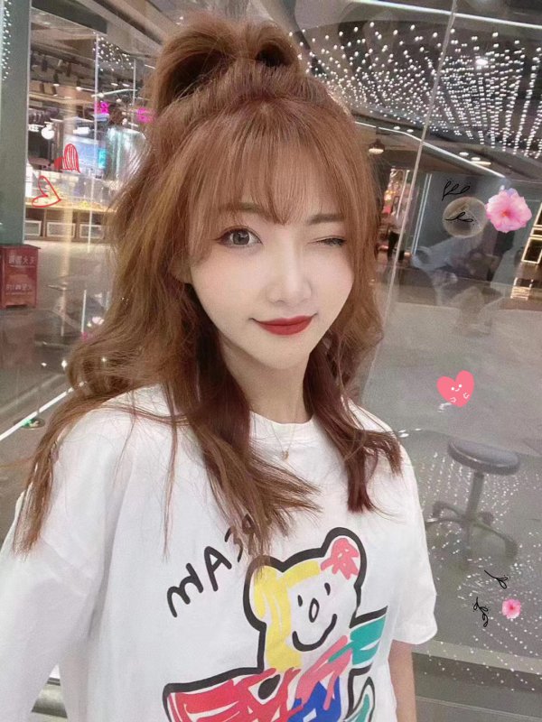 无敌显白的泫雅同款发色---甜橙色