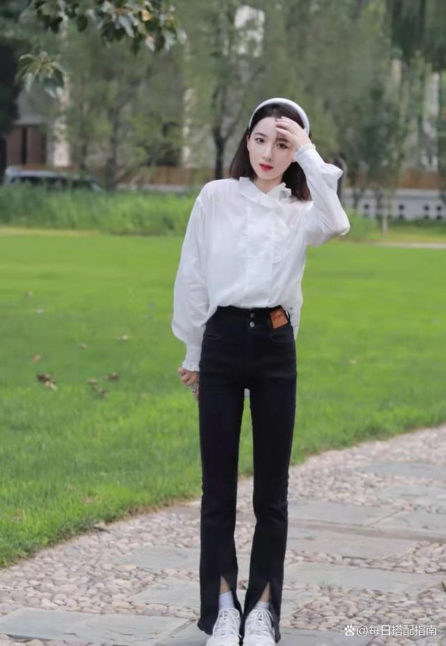 小个子女生穿什么裤子显高？建议从这几款里选，显高不说，还提气质