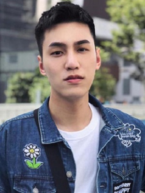 男生发型两侧短前面长  两边剃光的最帅气发型