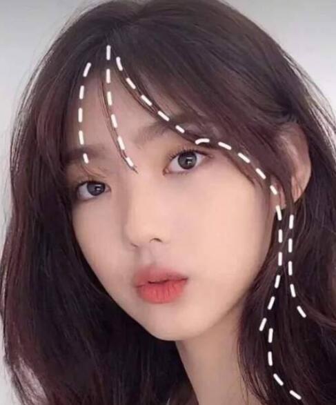 刘海发型女2021年新款,慵懒又优雅的刘海发型