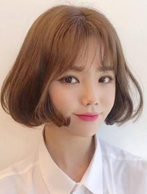 显嫩更甜美的齐肩短发推荐 2022最流行的齐肩短发内扣 