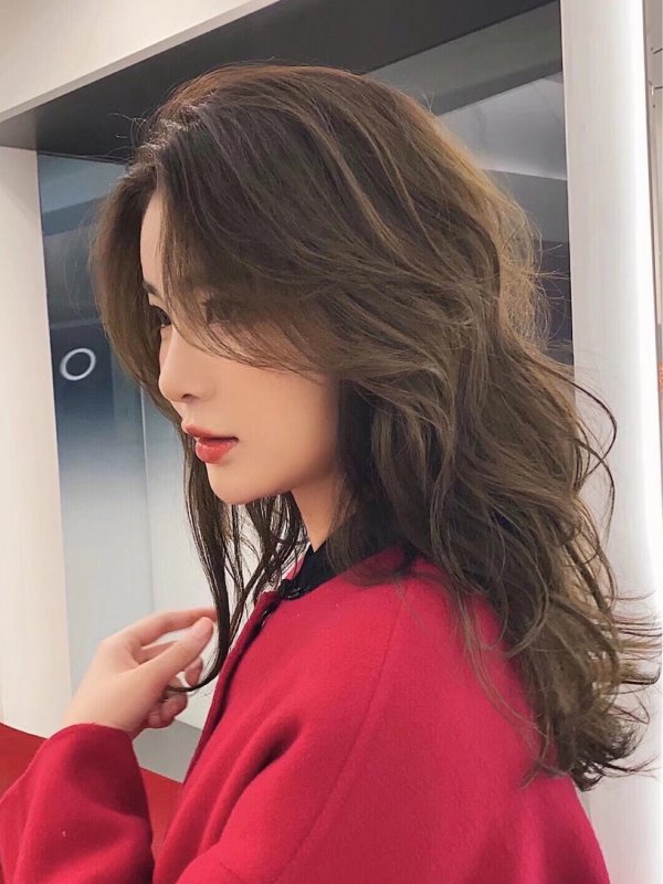 中长发韩式气垫烫女人看了都喜欢