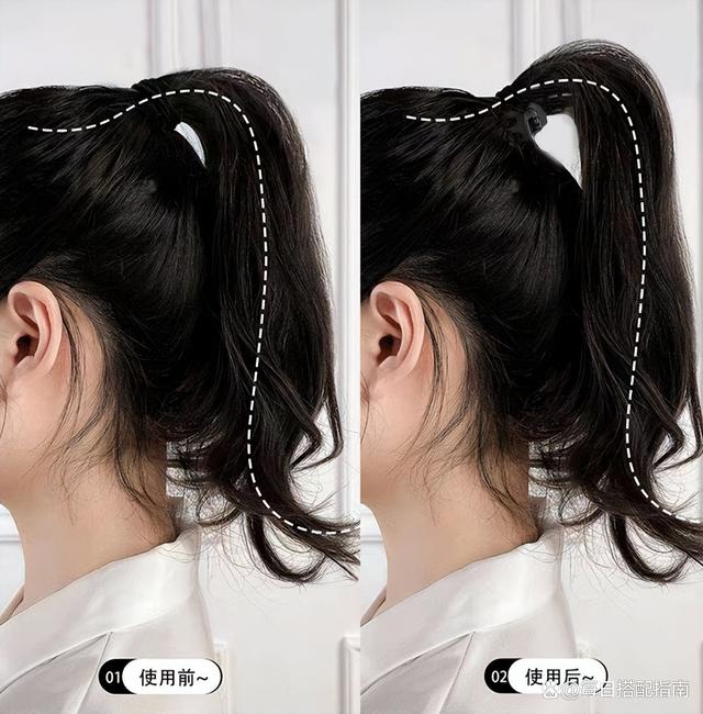 为什么你“扎马尾”软塌显脸大？学会这几个技巧，简单耐看显气质！