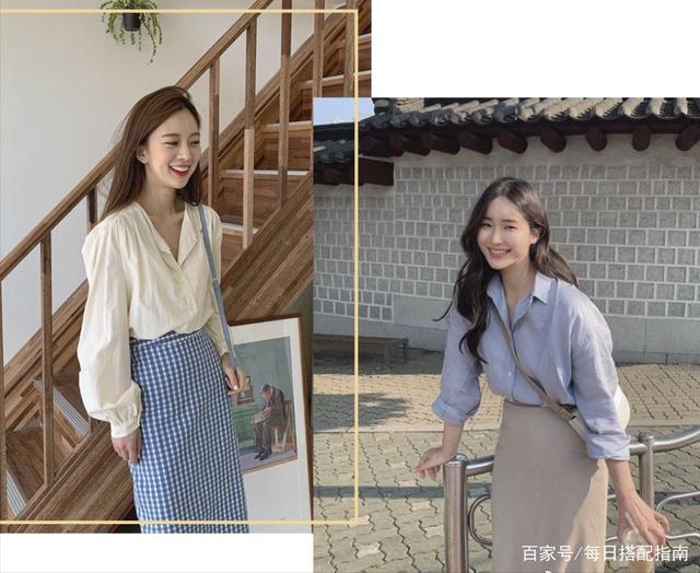 秋天怎能少得了“衬衫”？学会这些搭配思路，搭裙子、裤子都好看！