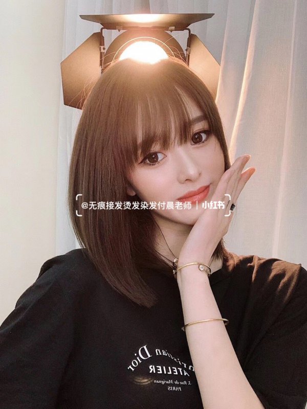 适合圆脸长脸妹子的初恋头 减龄显脸小