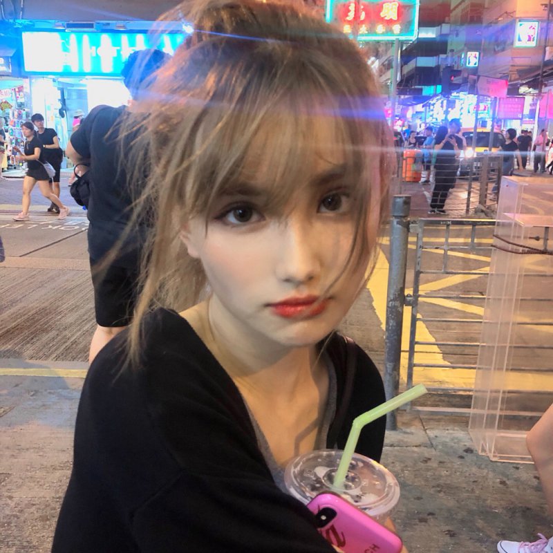 分享妹妹的染发经历，超显白的百变发色