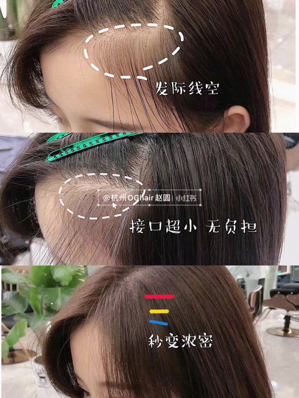 最新技术|新款羽毛接发十微米接发