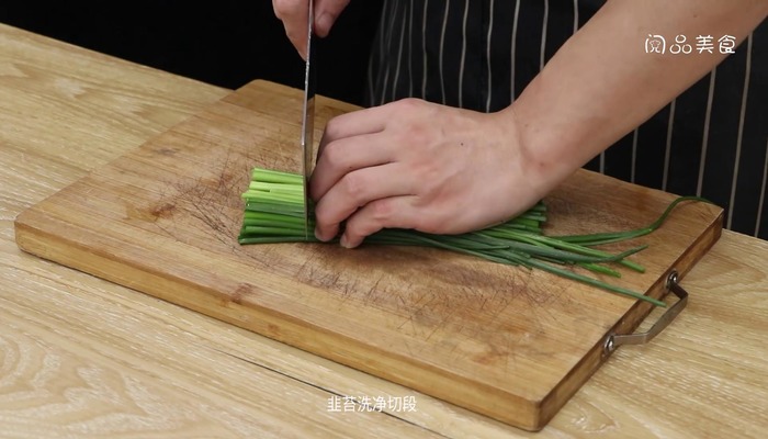 花甲肉炒韭苔的做法 花甲肉炒韭苔怎么做好吃 