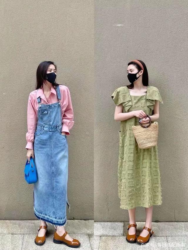 夏天穿连衣裙时，怎么搭才好看又时髦？这3个搭配思路，值得借鉴！