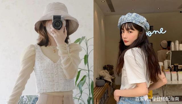 秋天戴帽子也太实用了吧！不同帽子不同戴法，显脸小还时髦好看！