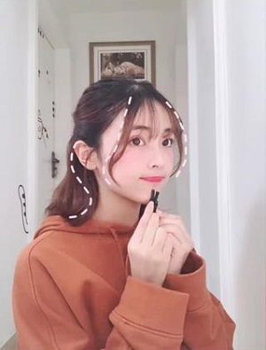 小清新日常发型  减龄又瘦脸