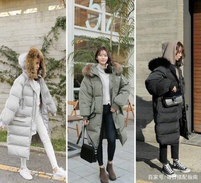 冬季穿搭要保暖也要时髦，大衣和羽绒服这样穿，好看又高级！