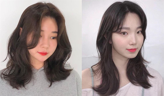 中长发怎么烫比较好看  中长发烫发图片女2022最新款
