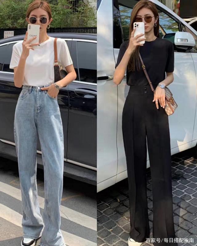 开春后，时髦精们都在穿这件“懒人T恤”，搭裙子裤子都好看，穿起来时髦洋气还显瘦！