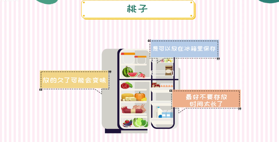 桃子可以放冰箱吗 