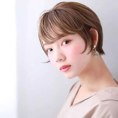 女生日常短发发型 女生生活短发造型