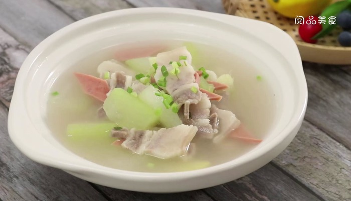 咸肉冬瓜汤的做法 咸肉冬瓜汤怎么做好吃 