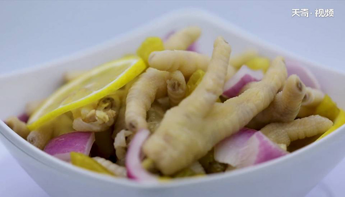 泡椒鸡爪怎么做 泡椒鸡爪 