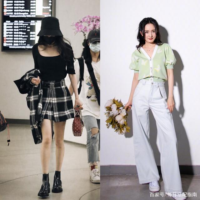 看完了杨幂私服穿搭大合集，总结出她的4个穿搭