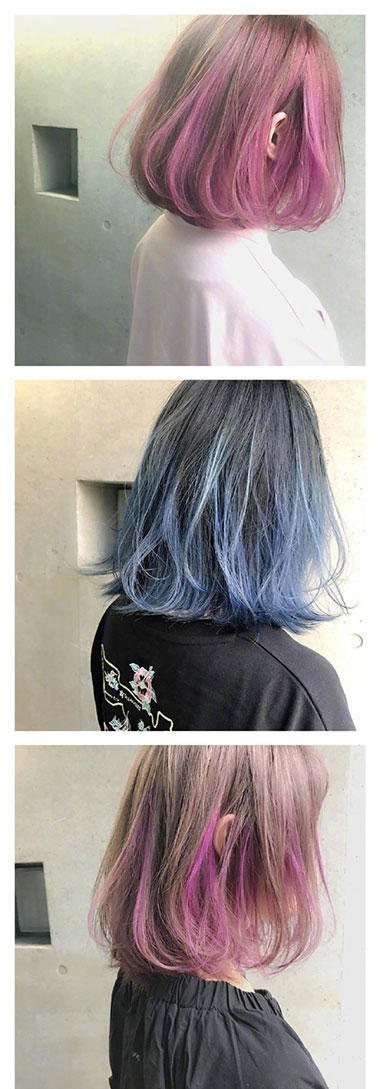 女生短发发色发型参考图片大全