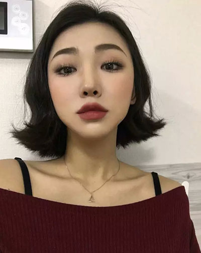 2022年流行LOB女生发型图集