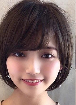 适合大脸的女生波波头  可爱又减龄
